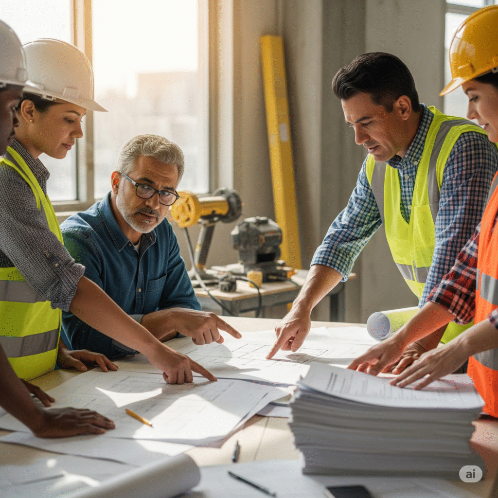 construction team coordination